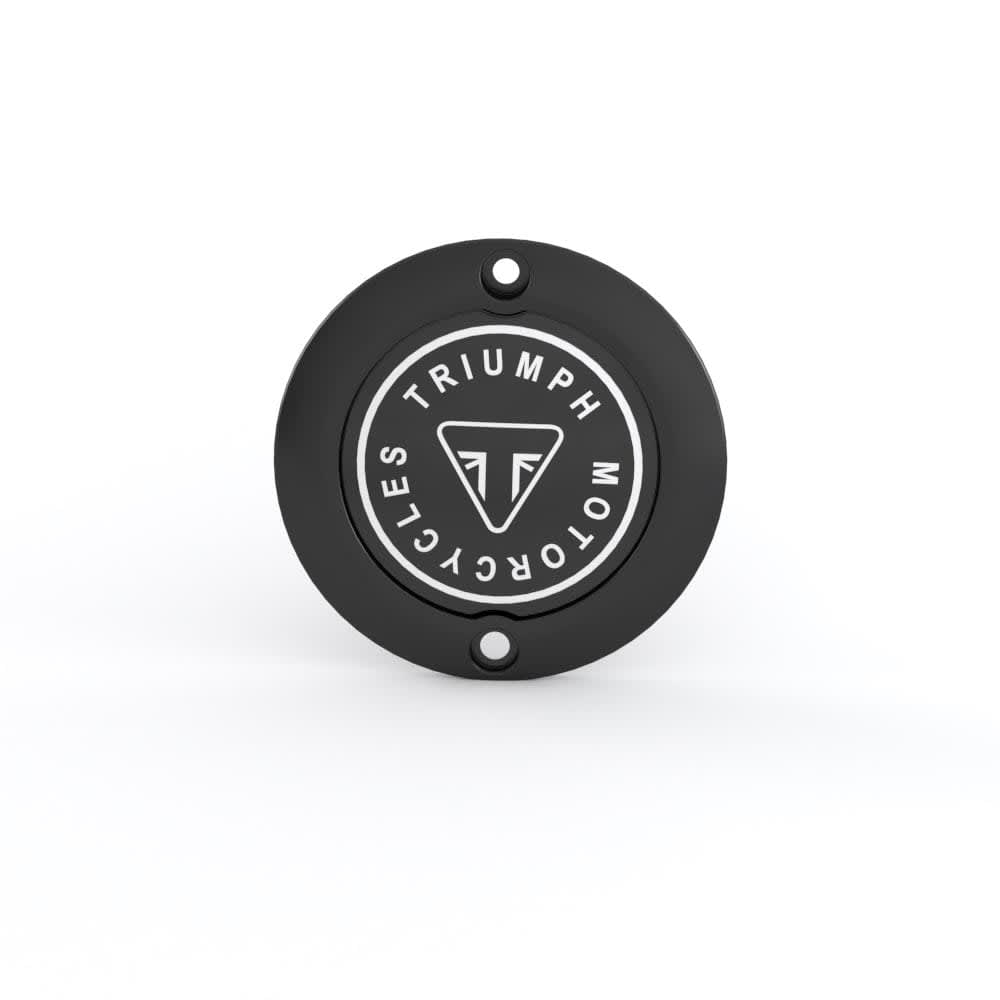 Emblema de embreagem escuro | Triumph Motorcycles